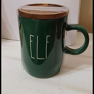 Rae Dunn "ELF" mug with topper :)